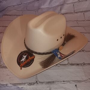 Stetson Cream Western Hat with Braided Band